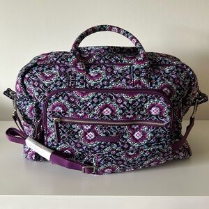 Vera Bradley Iconic Weekender Travel bag